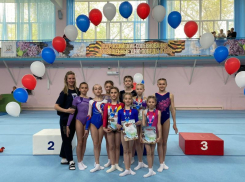 Волгодонские гимнастки отличились на открытом Первенстве в Волгограде 