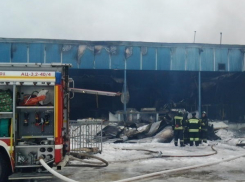 Огонь полностью уничтожил один из цехов мясокомбината