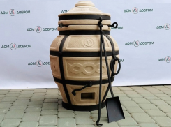 Тандыр «Амфора Есаул» с откидной крышкой со скидкой 1000 рублей по промокоду ШАШЛЫК 