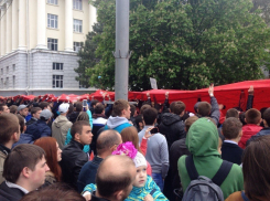 Студенты волгодонского филиала ДГТУ приняли участие в массовом исполнении песни «День Победы»