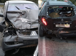 50-летний водитель «Рено» спровоцировал ДТП на дороге Волгодонск-Цимлянск