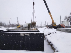 В Цимлянске продолжается строительство нового водозабора