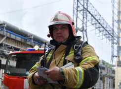 Более 40 человек приняли участие в пожарно-тактических учениях на Ростовской АЭС