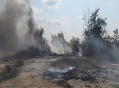 Сразу несколько пожаров вчера полыхали в Волгодонске