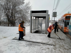 Снег в конце марта не стал неожиданностью для коммунальных служб Волгодонска