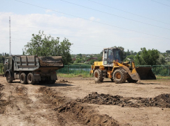 В Волгодонске ведется строительство автогородка для детей