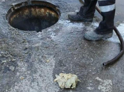 Влажные салфетки в канализации волгодонцев стали самой большой проблемой засоров