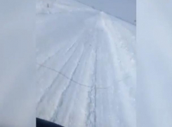 Трасса Волгодонск-Зимовники представляет опасность для водителей из-за непогоды