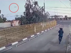 Появилось видео прилета БПЛА по нефтебазе в Цимлянске 