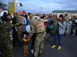 Из зоны СВО в Волгодонск вернулись военнослужащие национальной гвардии РФ