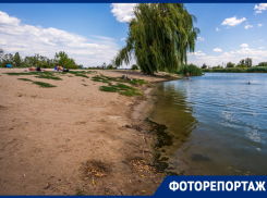 Как выглядит пляж в Волгодонске в последние дни купального сезона