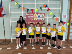 В Волгодонске сотня малышей сделала «Первые шаги в спорт» с ГТО