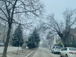 Морозная зима без снега пришла в Волгодонск в четверг, 13-го