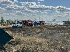 Пожар на незаконной свалке мусора ликвидирован волгодонскими экстренными службами