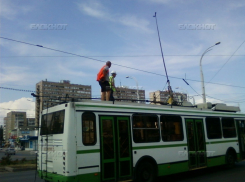 В Волгодонске закрыли один из троллейбусных маршрутов