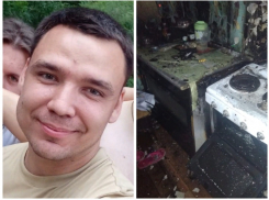 Рискуя жизнью, волгодонец зашел в горящую квартиру и устранил очаг возгорания 