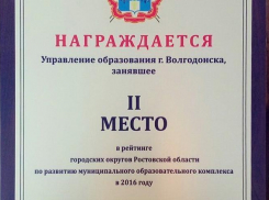 Управление образования Волгодонска отдало пальму первенства Каменск-Шахтинску 