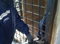 В Зимовниках спасатели освободили собаку, застрявшую в решетке