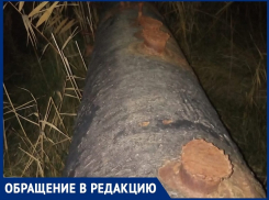 «Потому и топит»: волгодонец показал гигантские чопики на водопроводе 