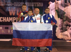 Волгодонец Александр Бобырев стал трехкратным чемпионом первенства Мира по рукопашному бою