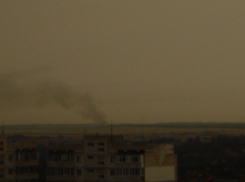 В Волгодонске загорелась бывшая городская свалка за Красным Яром