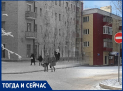 Волгодонск тогда и сейчас: скованный морозом старый город