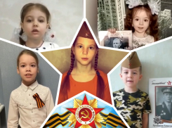 В стихах дети поздравили Волгодонск с Днем Победы