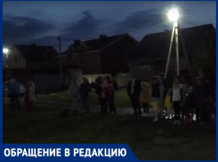 «Освещение на В-14 открыли с помпой, а потом микрорайон погрузился во тьму»: волгодонец