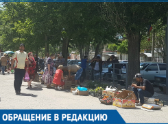 С наступлением дачного сезона стихийный рынок на «Насосной» разросся с новой силой, - волгодончанка