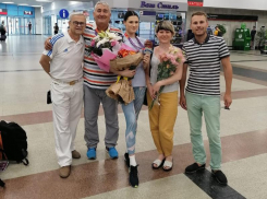 Вице-чемпионку Европы по легкой атлетике Валерию Воловликову встретили с цветами и овациями 