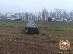 Пожилой водитель не справился с управлением и погиб в ДТП в Зимовниковском районе 