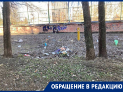 Волгодонцы снова создают свалку на месте где ее недавно убрали