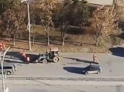  Час пик. Почему бы в это время не начать делать дорогу? - волгодонец