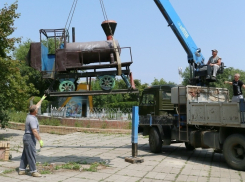 Из сквера Дружбы исчез его символ – паровозик «Малютка»
