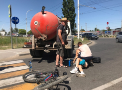 Велосипедистку сбила ассенизаторская машина в Волгодонске