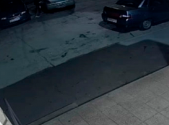 Удивительная женщина попыталась ногой открыть чей-то автомобиль ночью в Волгодонске