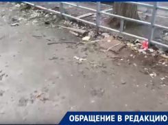 «Грязь, разбитые дороги и горы мусора»: волгодонцы о состоянии стихийного рынка на «Насосной»
