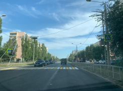 На улице Горького нанесли новую дорожную разметку