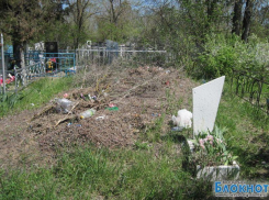 Благоустройство кладбища по-волгодонски