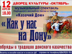 Погрузиться в культуру и традиции донских казаков смогут жители Волгодонска 