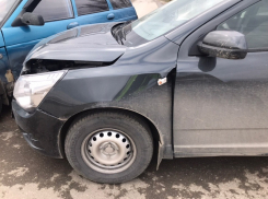 В Красном Яру ВАЗ попал под удар