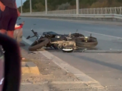 На Жуковском шоссе мотоциклист попал в жесткое ДТП 