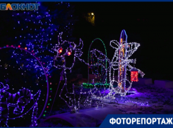 Нарядные елки и яркие огни: как в Волгодонске создается новогоднее настроение