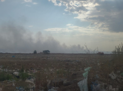 Возгорание на полигоне твердых бытовых отходов произошло под Волгодонском