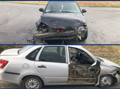 15-летнюю пассажирку «Гранты» доставили в больницу после ДТП на выезде из Волгодонска