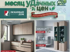 Месяц удачных цен в дисконт-центре «Любимый дом»