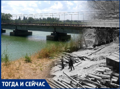 Как выглядел деревянный железнодорожный мост у будущего пляжа в Волгодонске