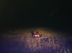 В Морозовском районе ночью перевернулась «Лада Калина»