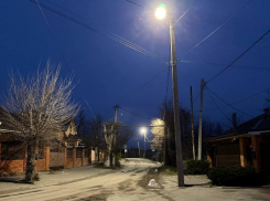 Возле лицея №1 в Цимлянске восстановили освещение