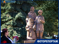 Памятник «Детям войны» в Волгодонске открыли под стихи Евтушенко 